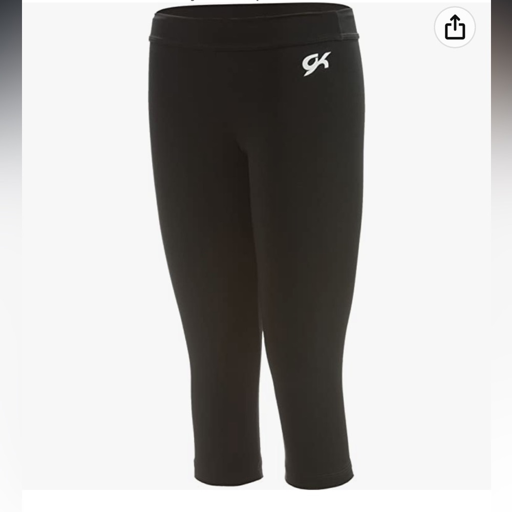 NWT Gk elite Capri pants dri tech size small